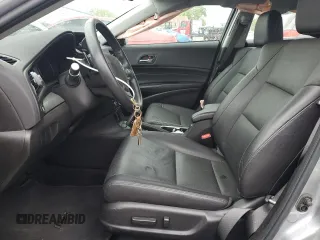 2017 Acura ILX Premium with VIN 19UDE2F77HA004492, listed as a Copart auction lot 55650115 with 25,382 mi miles and Salvage title. Bid and sale history available at DreamBid. Image 7.