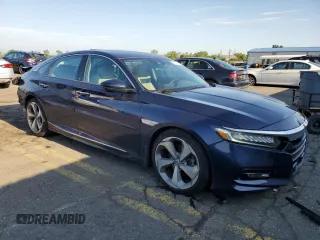 2018 Honda Accord Touring with VIN 1HGCV2F96JA006608, listed as a Copart auction lot 63770485 with 67,289 mi miles and Salvage title. Bid and sale history available at DreamBid. Image 4.
