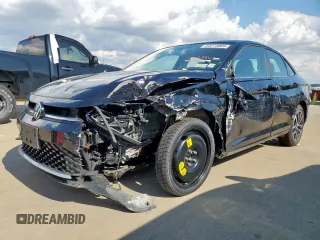 2025 Volkswagen Jetta SE with VIN 3VW7X7BU4SM043286, listed as a Copart auction lot 63273005 with 14,457 mi miles and Clean title. Bid and sale history available at DreamBid. Image 1.