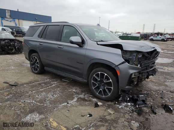 2021 Chevrolet Tahoe RST with VIN 1GNSKRKDXMR298900, listed as a Copart auction lot 86575324 with 32,062 mi miles and Clean Title. Bid and sale history available at carsss.com. Image 4.