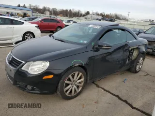 2011 Volkswagen Eos Komfort with VIN WVWBW7AH2BV003962, listed as a Copart auction lot 43893545 with 148,349 mi miles and Salvage Title. Bid and sale history available at DreamBid. Image 1.