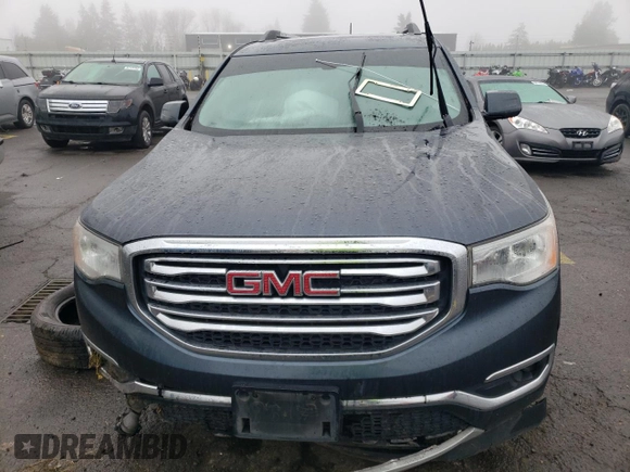 2019 GMC Acadia SLT with VIN 1GKKNULSXKZ130692, listed as a Copart auction lot 82699424 with Not Provided miles and Salvage Title. Bid and sale history available at DreamBid. Image 5.
