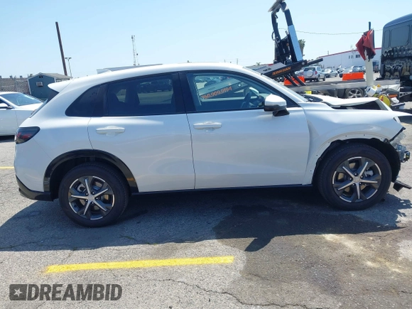 2025 Honda HR-V EX-L with VIN 3CZRZ1H78SM732424, listed as a IAAI auction lot 41969722 with 1,097 mi miles. Bid and sale history available at carsss.com. Image 14.