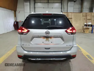 2019 Nissan Rogue SV with VIN JN8AT2MV6KW376915, listed as a Copart auction lot 52355725 with 84,630 mi miles and Salvage Title. Bid and sale history available at carsss.com. Image 6.