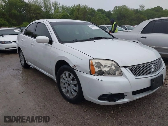 2012 Mitsubishi Galant FE with VIN 4A32B2FF4CE024705, listed as a IAAI auction lot 41960533 with 181,888 mi miles and . Bid and sale history available at DreamBid. Image 1.