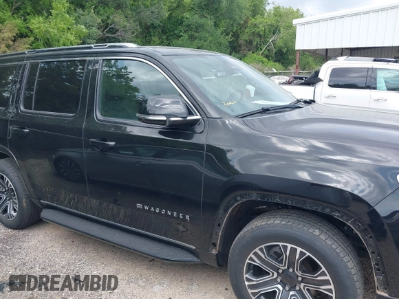 2024 Jeep Wagoneer Series II Carbide with VIN 1C4SJVBP9RS170999, listed as a IAAI auction lot 42140534 with 24,891 mi miles and . Bid and sale history available at DreamBid. Image 14.