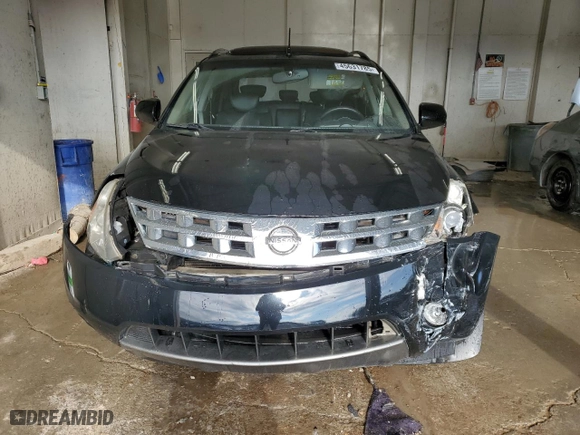 2004 Nissan Murano SE with VIN JN8AZ08W74W316554, listed as a Copart auction lot 45631785 with 151,912 mi miles and Salvage Title. Bid and sale history available at carsss.com. Image 5.