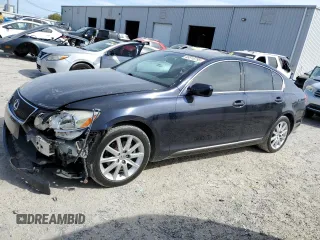 2006 Lexus GS with VIN JTHBH96S065008799, listed as a Copart auction lot 49313755 with 166,406 mi miles and Salvage Title. Bid and sale history available at carsss.com. Image 1.
