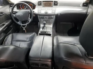 2007 Infiniti M45 Sdn with VIN JNKBY01EX7M403691, listed as a Copart auction lot 74678434 with 96,425 mi miles and Salvage Title. Bid and sale history available at carsss.com. Image 8.