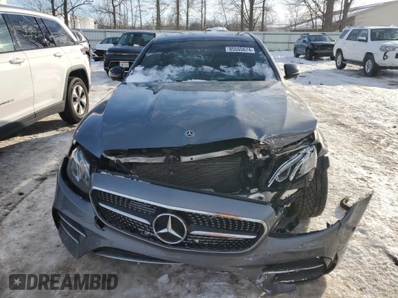 2019 Mercedes-Benz E-Class AMG E 53 with VIN WDDZF6BB5KA575902, listed as a Copart auction lot 85555674 with 82,478 mi miles and Salvage Title. Bid and sale history available at carsss.com. Image 5.