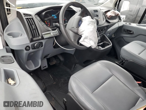 2018 Ford Transit with VIN 1FTYR1CM0JKA55163, listed as a Copart auction lot 43378975 with 110,603 mi miles and Salvage Title. Bid and sale history available at DreamBid. Image 8.