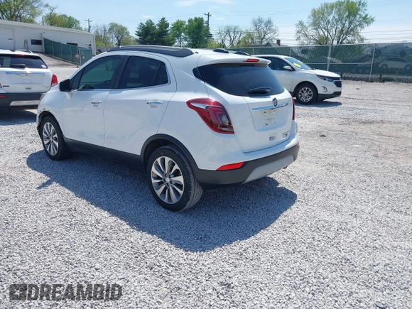 2019 Buick Encore Preferred with VIN KL4CJASB8KB933337, listed as a IAAI auction lot 42055371 with 41,662 mi miles. Bid and sale history available at carsss.com. Image 3.