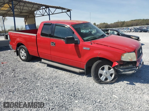 2004 Ford F-150 STX with VIN 1FTRX12W44KA09496, listed as a Copart auction lot 50897945 with 171,126 mi miles and Salvage Title. Bid and sale history available at carsss.com. Image 4.