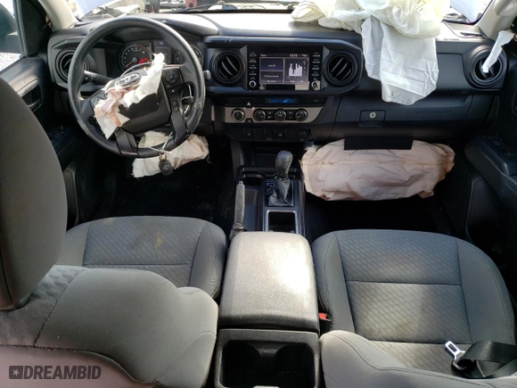 2021 Toyota Tacoma 4WD SR with VIN 3TMCZ5AN9MM391999, listed as a Copart auction lot 47566075 with 75,203 mi miles and Salvage Title. Bid and sale history available at carsss.com. Image 8.