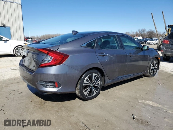 2017 Honda Civic Sedan EX-L with VIN 2HGFC1F78HH643250, listed as a Copart auction lot 47833205 with 149,489 mi miles and Salvage Title. Bid and sale history available at carsss.com. Image 3.