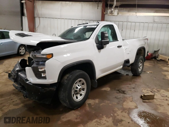 2020 Chevrolet Silverado 3500HD Work Truck with VIN 1GC3YSE72LF267052, listed as a Copart auction lot 70368174 with 56,344 mi miles and Salvage Title. Bid and sale history available at carsss.com. Image 1.
