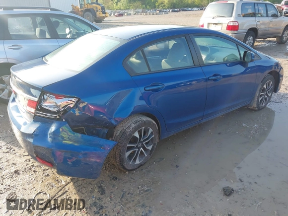2013 Honda Civic EX with VIN 19XFB2F84DE059448, listed as a IAAI auction lot 42163502 with 113,049 mi miles and . Bid and sale history available at DreamBid. Image 4.