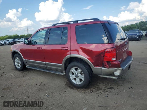 2003 Ford Explorer Eddie Bauer с VIN 1FMZU74W23UC76806, выставлен на аукционе Copart как лот 62705025 с пробегом 122 620 миль миль и Списание • Salvage title. История ставок и продаж доступна на DreamBid. Изображение 2.