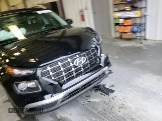 2024 Hyundai Venue SEL with VIN KMHRC8A30RU320524, listed as a Copart auction lot 48223435 with 7,418 mi miles and Salvage title. Bid and sale history available at DreamBid. Image 11.