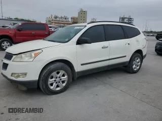 2012 Chevrolet Traverse LS with VIN 1GNKRFED7CJ157270, listed as a Copart auction lot 51219255 with Not Provided miles and Salvage Title. Bid and sale history available at DreamBid. Image 1.