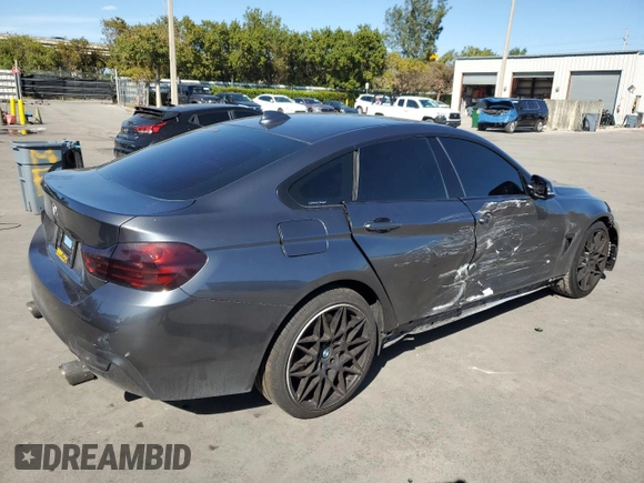 2015 BMW 4 Series 435i xDrive with VIN WBA4B3C55FD670422, listed as a Copart auction lot 45791165 with 95,786 mi miles and Non Repairable. Bid and sale history available at DreamBid. Image 3.