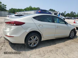 2017 Hyundai Elantra Value Edition z VIN KMHD84LF5HU245393, wystawiony jako Copart lot #58825215 z przebiegiem 80 786 mil mil oraz Czysty tytuł • Clean title. Historia ofert i sprzedaży dostępna na DreamBid. Obrazek 3.