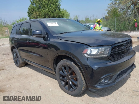 2018 Dodge Durango GT with VIN 1C4RDJDG5JC355352, listed as a IAAI auction lot 42289430 with 130,698 mi miles and . Bid and sale history available at DreamBid. Image 1.
