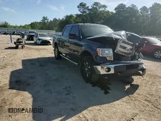 2014 Ford F-150 XL with VIN 1FTFW1ETXEKD01260, listed as a Copart auction lot 55203685 with 153,410 mi miles and Salvage title. Bid and sale history available at DreamBid. Image 13.