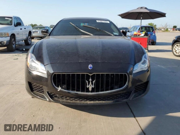 2016 Maserati Quattroporte S with VIN ZAM56RPA2G1191797, listed as a Copart auction lot 57867443 with 110,806 mi miles. Bid and sale history available at carsss.com. Image 5.