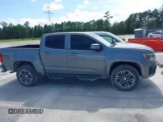 2021 Chevrolet Colorado 2WD Work Truck with VIN 1GCGSBEA0M1114232, listed as a IAAI auction lot 42756438 with 54,308 mi miles and . Bid and sale history available at DreamBid. Image 13.