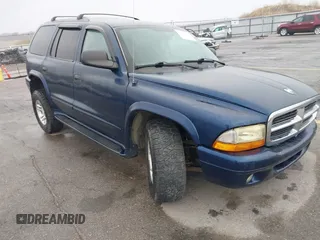 2003 Dodge Durango SLT z VIN 1D4HS48N83F579022, wystawiony jako IAAI lot #42077799 z przebiegiem 201 242 mil mil oraz . Historia ofert i sprzedaży dostępna na DreamBid. Obrazek 1.