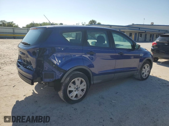 2016 Ford Escape S with VIN 1FMCU0F75GUB79835, listed as a Copart auction lot 50221245 with 57,439 mi miles and Salvage Title. Bid and sale history available at carsss.com. Image 3.
