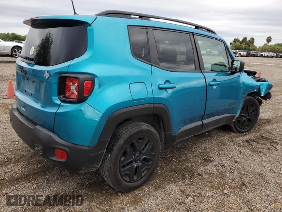 2021 Jeep Renegade Sport with VIN ZACNJDAB0MPM50805, listed as a Copart auction lot 79427104 with 71,311 mi miles and Salvage title. Bid and sale history available at DreamBid. Image 3.