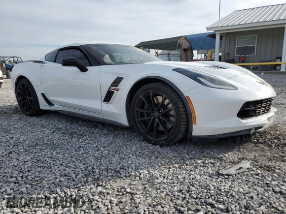 2018 Chevrolet Corvette Grand Sport 1LT z VIN 1G1YW2D79J5103418, wystawiony jako Copart lot #43821404 z przebiegiem 43 907 mil mil oraz . Historia ofert i sprzedaży dostępna na DreamBid. Obrazek 4.