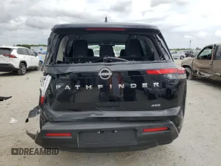 2024 Nissan Pathfinder S with VIN 5N1DR3AC5RC283701, listed as a Copart auction lot 50776655 with 1,504 mi miles and Salvage title. Bid and sale history available at DreamBid. Image 6.