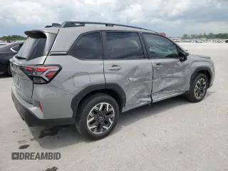 2025 Subaru Forester Premium z VIN JF2SLDBC0SH521532, wystawiony jako Copart lot #55326615 z przebiegiem 2 133 mil mil oraz Szkoda całkowita • Salvage title. Historia ofert i sprzedaży dostępna na DreamBid. Obrazek 3.