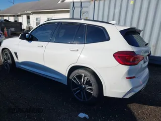 2020 BMW X3 M with VIN 5YMTS0C03L9B77591, listed as a IAAI auction lot 41015612 with 1 mi miles. Bid and sale history available at carsss.com. Image 3.