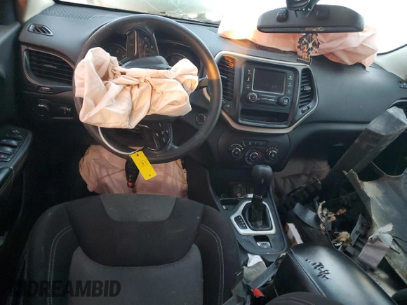2014 Jeep Cherokee Sport with VIN 1C4PJLAB8EW112451, listed as a Copart auction lot 88162485 with Not Provided miles and Salvage Title. Bid and sale history available at DreamBid. Image 8.