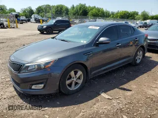 2015 Kia Optima LX с VIN 5XXGM4A75FG519266, выставлен на аукционе Copart как лот 61937535 с пробегом 123 751 миль миль и Чистый • Clean title. История ставок и продаж доступна на DreamBid. Изображение 1.