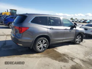 2017 Honda Pilot EX-L с VIN 5FNYF5H53HB040567, выставлен на аукционе Copart как лот 50331105 с пробегом Не указан миль и Списание • Salvage title. История ставок и продаж доступна на DreamBid. Изображение 3.