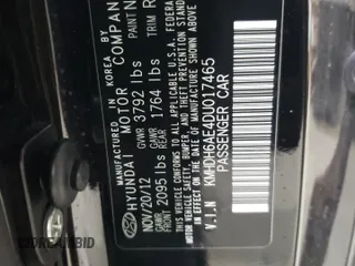2013 Hyundai Elantra Coupe SE with VIN KMHDH6AE4DU017465, listed as a Copart auction lot 47113665 with 69,487 mi miles and Salvage Title. Bid and sale history available at carsss.com. Image 13.