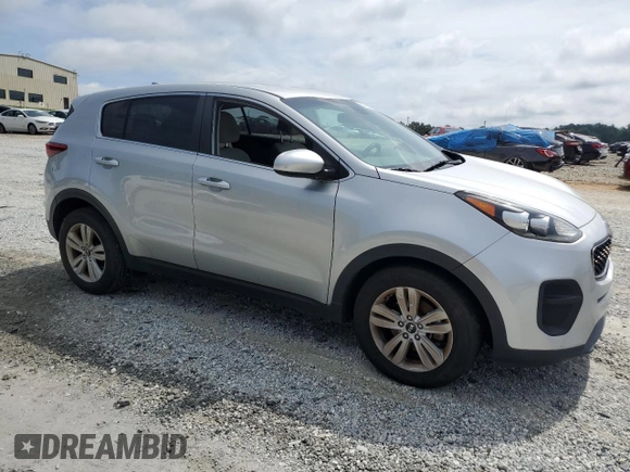 2018 Kia Sportage LX with VIN KNDPM3AC9J7345520, listed as a Copart auction lot 55182585 with 97,942 mi miles and Clean Title. Bid and sale history available at DreamBid. Image 4.
