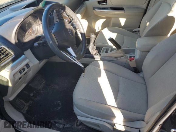 2016 Subaru Impreza Special Sports Premium with VIN JF1GPAP66G9252793, listed as a Copart auction lot 74709514 with Not provided miles and Salvage title. Bid and sale history available at DreamBid. Image 7.
