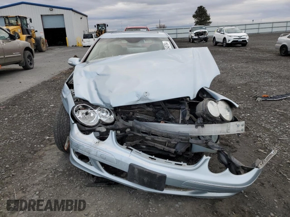 2006 Mercedes-Benz CLK-Class 3.5L with VIN WDBTJ56H86F195984, listed as a Copart auction lot 76540704 with 126,969 mi miles and Salvage Title. Bid and sale history available at carsss.com. Image 5.