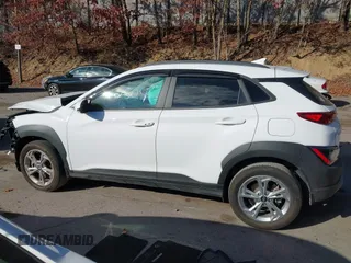 2023 Hyundai Kona SEL with VIN KM8K6CAB6PU955473, listed as a IAAI auction lot 40722504 with 25,675 mi miles. Bid and sale history available at carsss.com. Image 15.