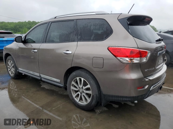 2014 Nissan Pathfinder SL with VIN 5N1AR2MM1EC617511, listed as a Copart auction lot 55506935 with 173,304 mi miles and Salvage title. Bid and sale history available at DreamBid. Image 2.