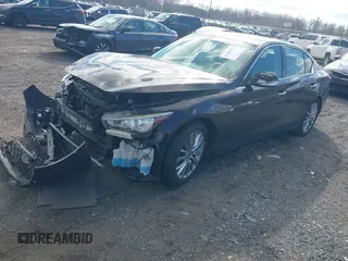 2018 Infiniti Q50 Sport z VIN JN1EV7AP9JM365995, wystawiony jako IAAI lot #41685674 z przebiegiem 140 288 mil mil oraz . Historia ofert i sprzedaży dostępna na DreamBid. Obrazek 2.