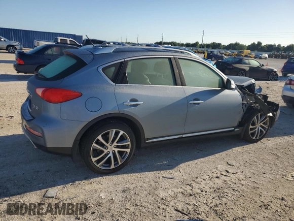 2017 Infiniti QX50 with VIN JN1BJ0RRXHM408987, listed as a Copart auction lot 49341714 with 38,051 mi miles. Bid and sale history available at carsss.com. Image 3.