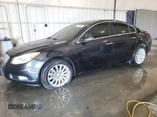 2012 Buick Regal Premium 1 with VIN 2G4GS5EK4C9142602, listed as a Copart auction lot 66679534 with 111,091 mi miles and Salvage Title. Bid and sale history available at carsss.com. Image 1.