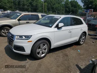 2019 Audi Q5 Premium Plus with VIN WA1BNAFY4K2034523, listed as a Copart auction lot 60792645 with 61,976 mi miles and Salvage title. Bid and sale history available at DreamBid. Image 1.